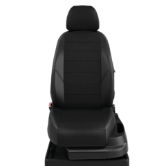 Авточехлы для Haval F7 с 2019-н.в. внедорожник Задняя спинка 40 на 60, сиденье единое. Задний подлокотник (молния), 5подголовников
