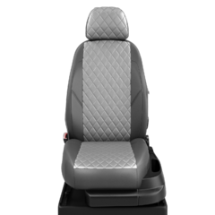 Авточехлы для Geely Atlas с 2019-н.в. кроссовер Задняя спинка 40 на 60, сиденье единое, передний подлокотник. БЕЗ заднего подлокотника, 5 подголовников