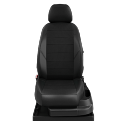 Авточехлы для Skoda Karoq с 2020-н.в. джип Ambition. Подколенные выступы на передних сиденьях. Задняя спинка 40 на 60, сиденье единое. Передний подлокотник, задний подлокотник(молния). 5 подголовников