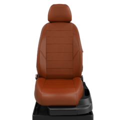 Авточехлы для Nissan Terrano 3 с 2017-н.в. джип Рестайлинг 2. Задние спинка и сиденье единые, 5-подголовников. (с AIR-Bag и БЕЗ AIR-Bag передние сиденья)
